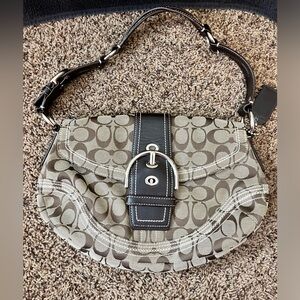 Coach Signature SoHo Jacquard shoulder bag
